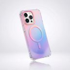 NovaDock Aurora Laser Holographic MagSafe Case (iPhone 13 / 14 / 15 / 16 / 17)