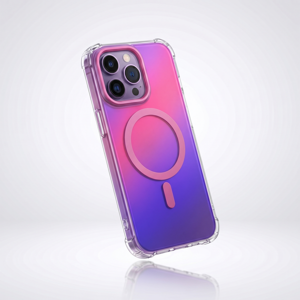 NovaDock Aurora Laser Holographic MagSafe Case (iPhone 13 / 14 / 15 / 16 / 17)