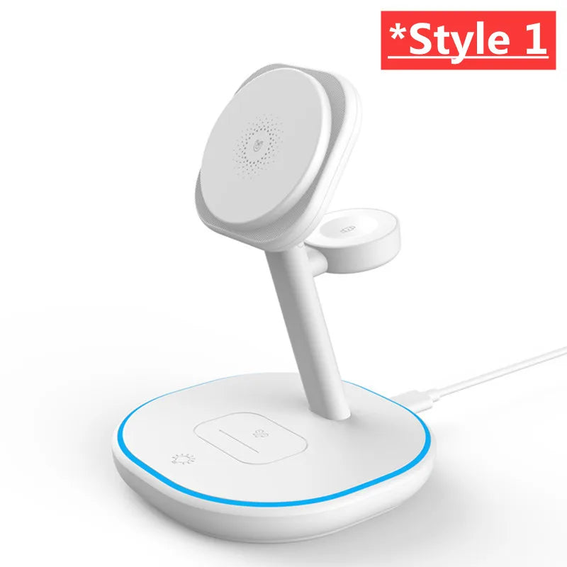 3-in-1 MagSafe Wireless Charging Station — iPhone, Apple Watch & AirPods