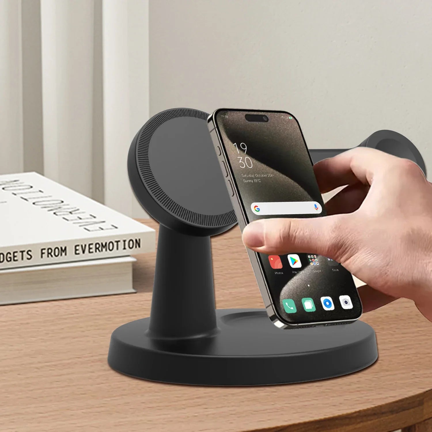 3-in-1 MagSafe Wireless Charging Station — iPhone, Apple Watch & AirPods