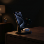 NovaDock 3-in-1 MagSafe Wireless Charging Station